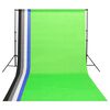 vidaXL Fotostudioset met verlichting, achtergrond en opnametafel