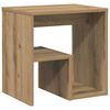 vidaXL Nachtkastjes 2 st 40x30x40 cm bewerkt hout artisanaal eiken