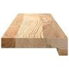 vidaXL Vensterbanken 2 st onbehandeld 80x15x2 cm massief eikenhout