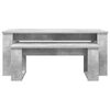 vidaXL Koffietafel Set 2 pcs Beton Grijs Bewerkt hout