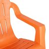 vidaXL Kindertuinstoelen 2 st hout-look 37x34x44 cm polypropeen oranje