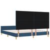 vidaXL Bedframe met hoofdeinde Blauw 180 x 200 cm Stof