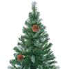 vidaXL Kunstkerstboom met 150 LED Groen 150 cm PVC en Staal
