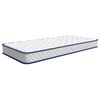 vidaXL Traagschuimmatras 80x160x17 cm Zacht wit