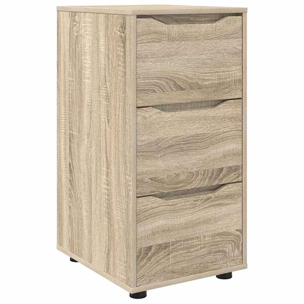 vidaXL Opbergkast Sonoma Eiken 40 x 48 x 81 cm Bewerkt hout