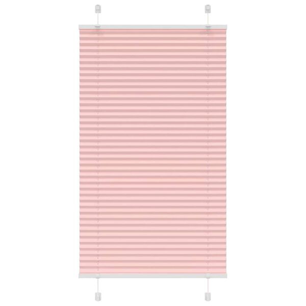 vidaXL Pliss&eacute; rolgordijn 70x150 cm stofbreedte 69,4 cm polyester roze