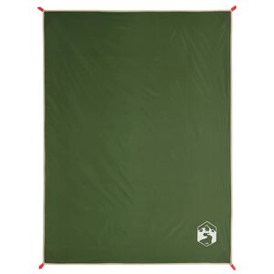 vidaXL Picknickkleed met haringen 205x155 cm groen