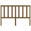 vidaXL Hoofdbord 126x4x100 cm massief grenenhout honingbruin