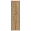 vidaXL Plantenstandaards 2 st 25x25x80 cm hout artisanaal eikenkleurig