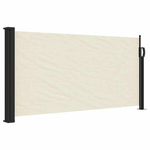 vidaXL Windscherm uittrekbaar 100x300 cm cr&egrave;mekleurig