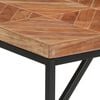 vidaXL Eettafel 140x70x76 cm massief acaciahout en mangohout