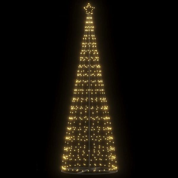 vidaXL LED-kerstboom 550 LEDs warm wit 300 cm