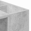 vidaXL Bureau Beton Grijs 109 x 50 x 78 cm Bewerkt hout