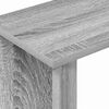 vidaXL Bijzettafel Grijs Sonoma 35 x 25 x 50 cm Bewerkt hout