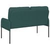 vidaXL Banken met kussen 110cm Donkergroen Multiplex