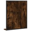 vidaXL Badkamerspiegel met schap 50x12x60 cm hout gerookt eiken