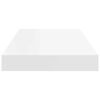 vidaXL Wandschap zwevend 50x23x3,8 cm MDF wit