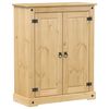 vidaXL Schoenenkast Corona 86x38,5x108 cm massief grenenhout