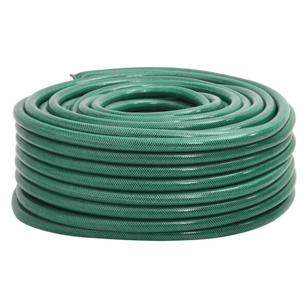 vidaXL Tuinslang 1'' 30 m PVC groen