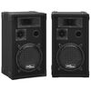 vidaXL Hifi-podiumluidsprekers 2 st passief professioneel 800 W zwart