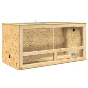 vidaXL Terrarium Bruin 100 x 50 x 50 cm OSB