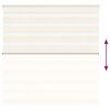 vidaXL Zebra rolgordijn 150x100 cm stofbreedte 145,9 cm marmerbeige