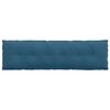 vidaXL Rugkussen Blauw 180 x 50 cm Cordstof