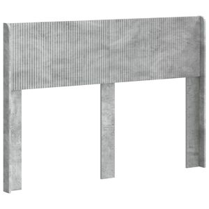 vidaXL Hoofdbord Betongrijs Bewerkt hout