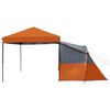 vidaXL Camping Tent Set met dak 2 pcs Oranje Taffeta en Stof