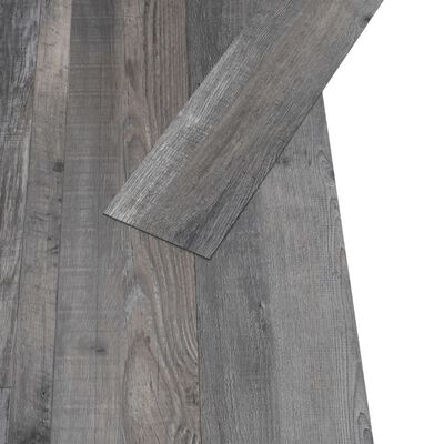 vidaXL Vloerplanken zelfklevend 5,21 m² 2 mm PVC industrieel hout