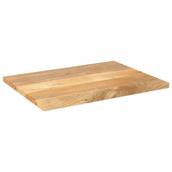 vidaXL Tafelblad rechthoekig 80x50x2,5 cm massief mangohout