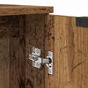 vidaXL Badkamerkastenset met plank 3 pcs Oud Hout Bewerkt hout