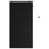vidaXL Jaloezie Zwart 70 x 160 cm 35 mm Massief Paulowniahout