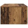 vidaXL Wandbureau met opslag Oud Hout 100 x 45 x 30 cm Bewerkt hout