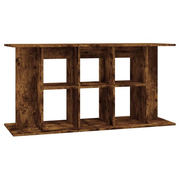 vidaXL Aquariumstandaard 120x40x60 cm bewerkt hout gerookt eikenkleur