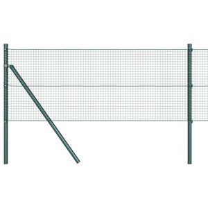 vidaXL Grond Fix Gelast Draadhek 10 x 0,8 m (B x H) PVC-Coated Staal