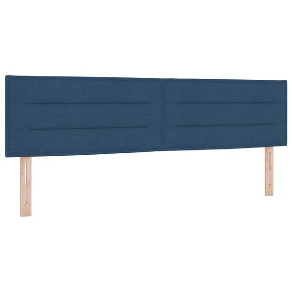 vidaXL Hoofdbord Blauw 180 cm Stof