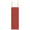 vidaXL Papieren zakken 50 st met hengsels 21x11x31 cm rood
