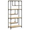 vidaXL Boekenkast 81x36x176 cm bewerkt hout sonoma eikenkleurig