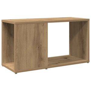 vidaXL Tv-meubel 60x24x32 cm bewerkt hout artisanaal eikenkleur