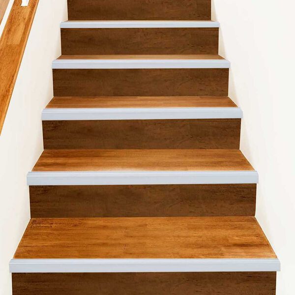 vidaXL Trapprofielen 10 pcs Zilver 67 cm Aluminium