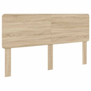 vidaXL Hoofdbord Sonoma Eiken Bewerkt hout