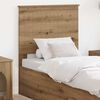 vidaXL Hoofdbord met hoofdeinde Artisan Eiken 75 cm Bewerkt hout