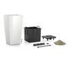 LECHUZA Plantenbak CUBICO 22 ALL-IN-ONE hoogglans wit
