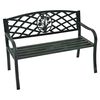 Lesli Living Tuinbank St. James 114x59,5x80 cm metaal groen