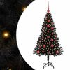 vidaXL Kerstboom Zwart 120 cm PVC