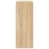 vidaXL Dressoirs met LED-verlichting 3 st bewerkt hout sonoma eiken