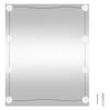 vidaXL Wandspiegel met LED's rechthoekig 50x60 cm glas