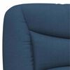 vidaXL Bedframe zonder matras "Hvar" 90x190 cm stof blauw