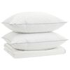 vidaXL 90% ganzen dons dekbedset FULDA 3 st 155 x 220 cm Zomer 100 GSM